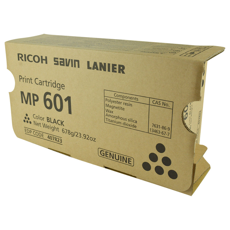OEM Ricoh  (407823) Toner Cartridge, Black, 25K Yield