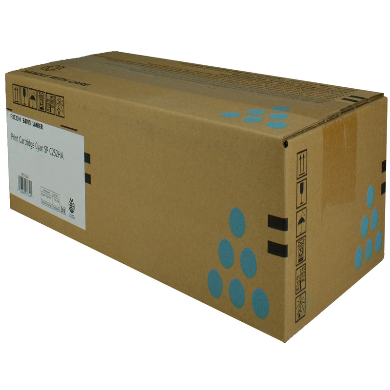 OEM Ricoh  (407654) Toner Cartridge, Cyan, 6K Yield
