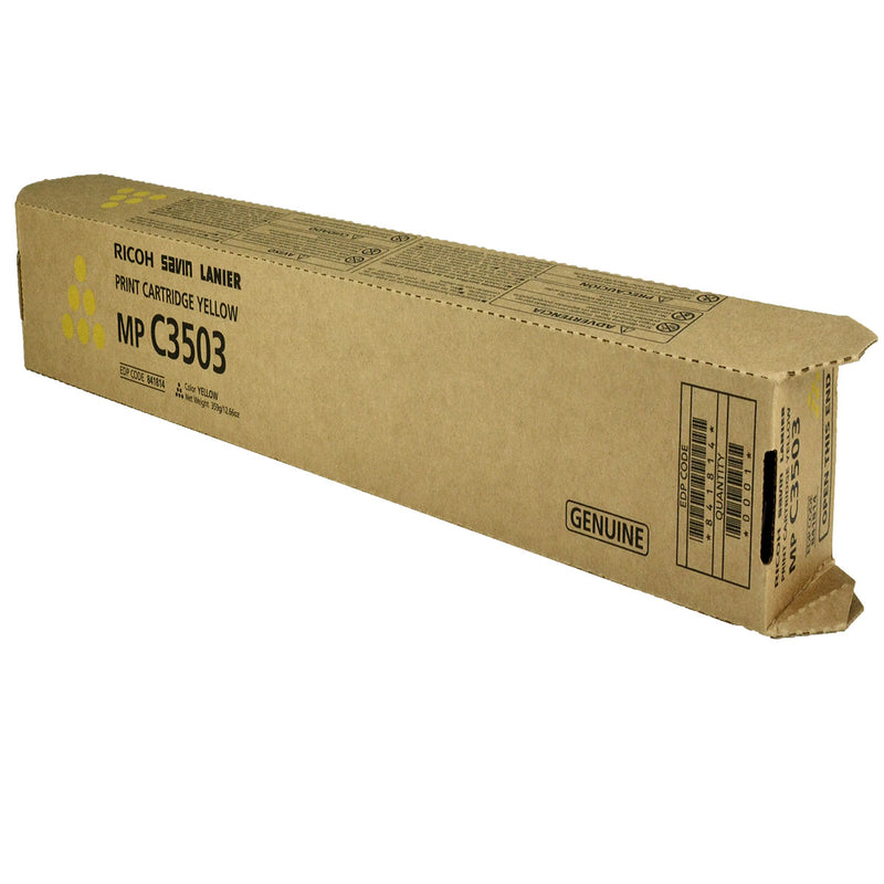 OEM Ricoh  (841814) Toner Cartridge, Yellow, 18K Yield