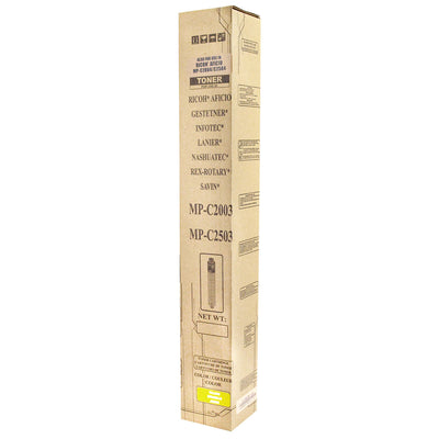 Compatible Ricoh MP C2003 / MP C2004 / MP C2503 (841919) Toner Cartridge, Yellow, 9.5K Yield, TAA Compliant, Made in USA