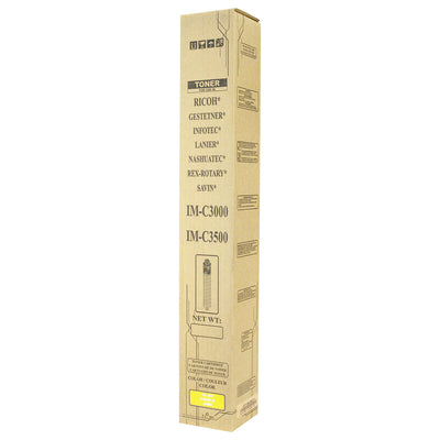 Compatible Ricoh IM C3000 / IM C3500 (842252) Toner Cartridge, Yellow, 19K Yield, TAA Compliant, Made in USA