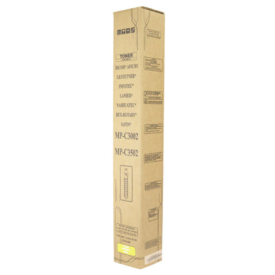 Compatible Ricoh MP C3002 / MP C3502 (841648, 841736) Toner Cartridge, Yellow, 18K Yield, TAA Compliant, Made in USA