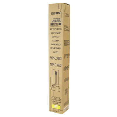 Compatible Ricoh MP C3003 / MP C3004 / MP C3503 (841814) Toner Cartridge, Yellow, 18K Yield, TAA Compliant, Made in USA
