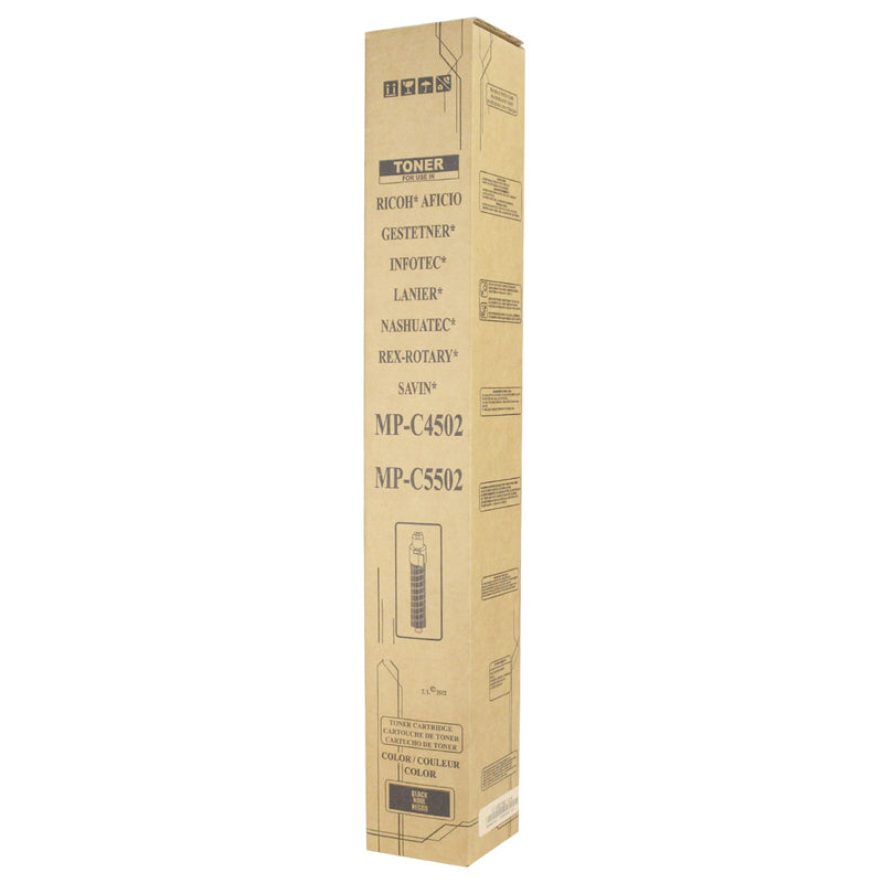 Compatible Ricoh MP C4502 / MP C5502 (841751) Toner Cartridge, Black, 31K Yield, TAA Compliant, Made in USA