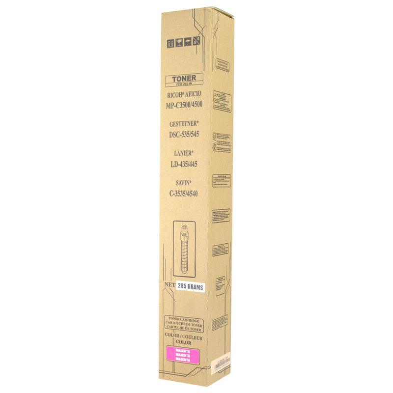 Compatible Ricoh MP C3500 / MP C4500 (841344) Toner Cartridge, Magenta, 17K High Yield, TAA Compliant, Made in USA