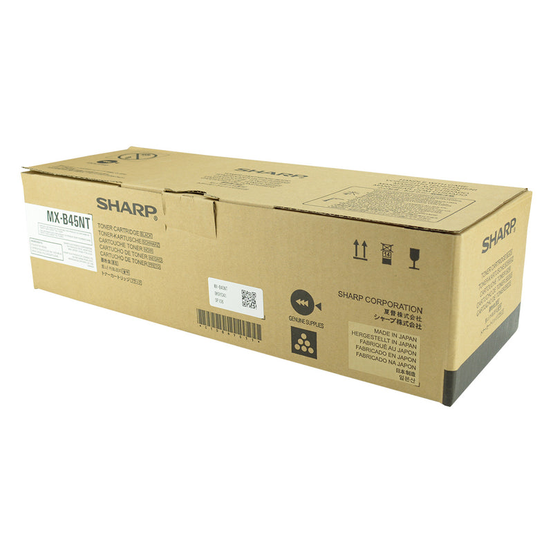 OEM Sharp MX-B45NT Toner Cartridge, Black, 30K Yield