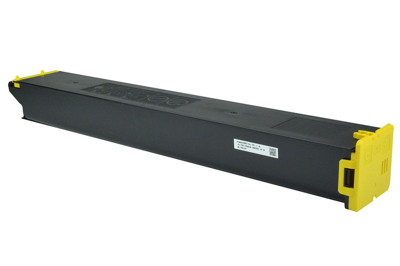 OEM Sharp MX-60NTYA Toner Cartridge, Yellow, 24K Yield