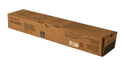 OEM Sharp MX-C40NTC Toner Cartridge, Cyan, 10K Yield