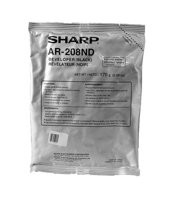 OEM Sharp AR-208ND Developer, Black, 25K Yield