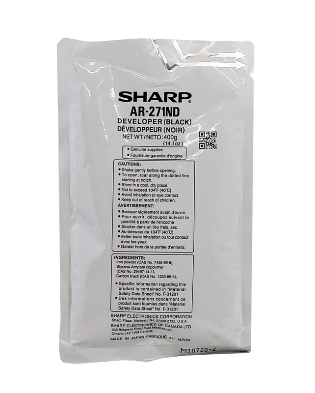 OEM Sharp AR-270ND (AR271ND) Developer, Black, 22K Yield