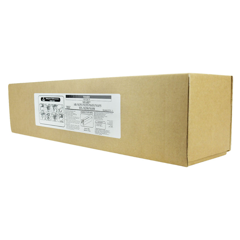 Compatible Sharp AR-M355 / AR-M455 (AR-455NT) Toner Cartridge, Black, 35K Yield, TAA Compliant, Made in USA