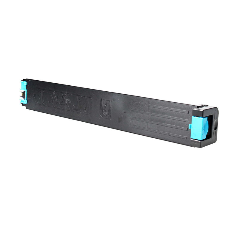 Compatible Sharp MX-2300 / MX-2700 (MX-27NTCA) Toner Cartridge, Cyan, 15K Yield, TAA Compliant, Made in USA