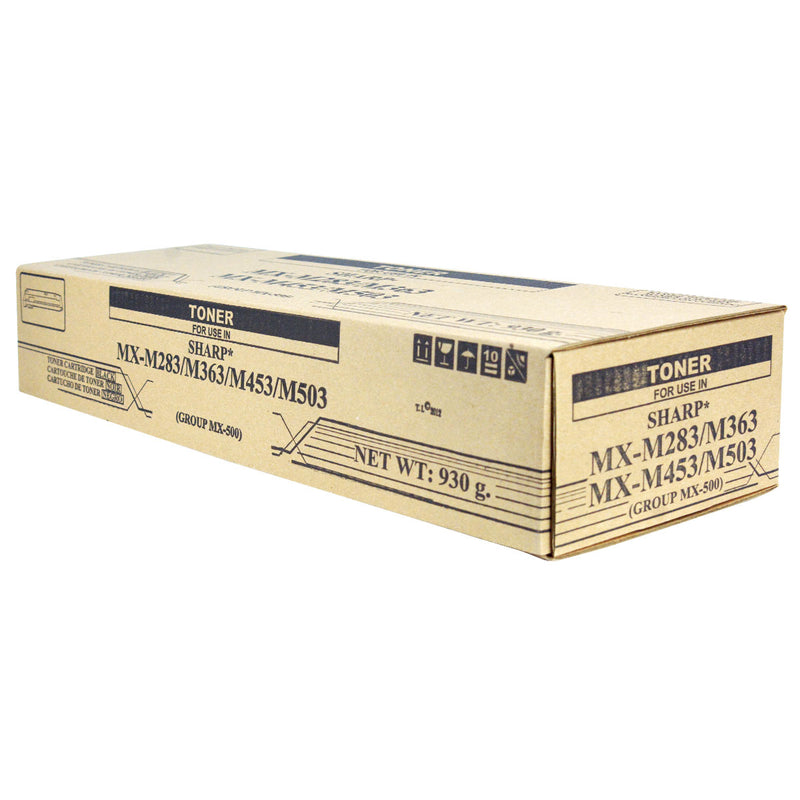 Compatible Sharp MX-M283 / MX-M363 / MX-M503 (MX-500NT) Toner Cartridge, Black, 40K Yield, TAA Compliant, Made in USA