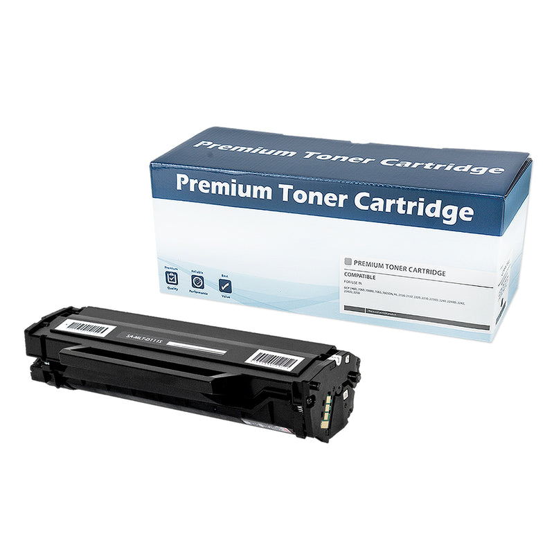Compatible Samsung 111S (MLT-D111S) Toner Cartridge, Black, 1K Yield