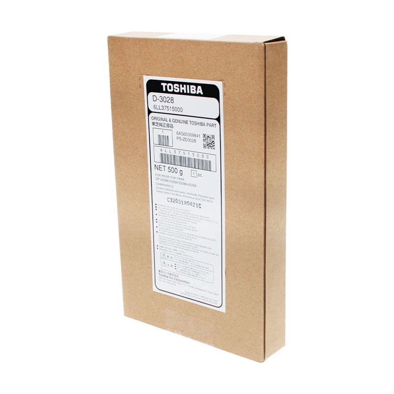 OEM Toshiba D-3028 (6LL37515000) Developer, Black, 100K Yield
