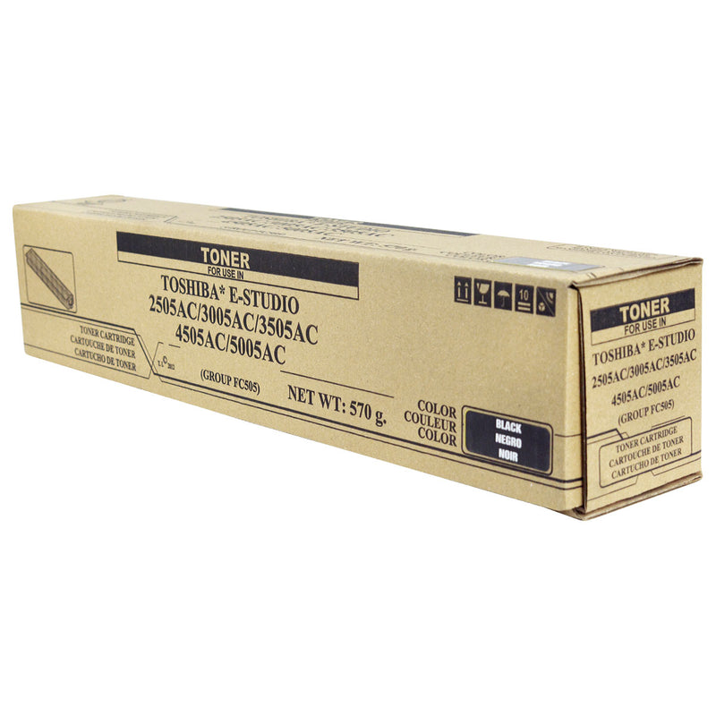 Compatible Toshiba e-Studio 2505 3005 3505 5005 (T-FC505UK) Toner Cartridge, Black, 38.4K Yield, TAA Compliant, Made in USA