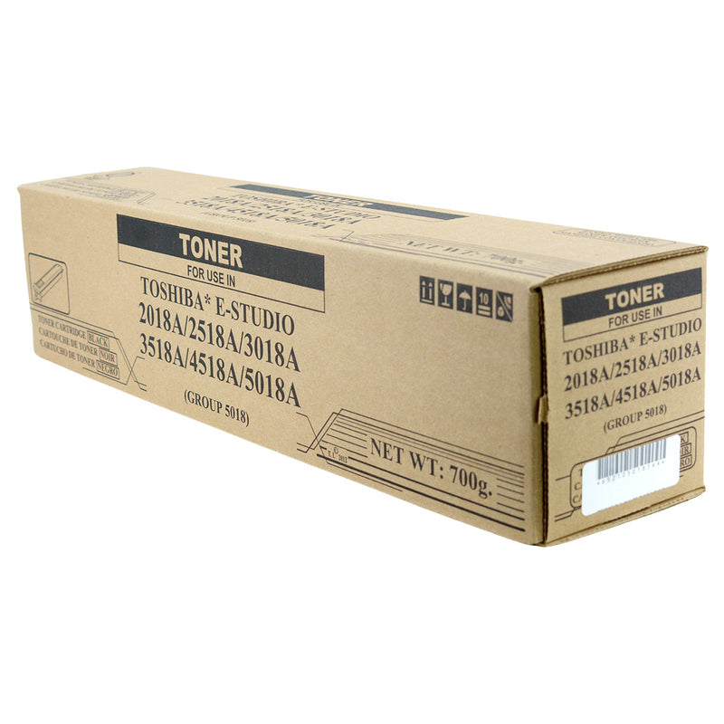 Compatible Toshiba e-STUDIO 2018A 3018A 4518A (T-5018U) Toner Cartridge, Black, 43.9K Yield, TAA Compliant, Made in USA