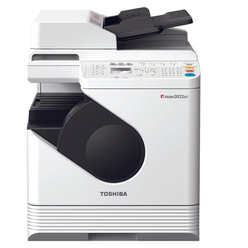 OEM Toshiba e-STUDIO 2822AF (ESTUDIO 2822AF) MFP, 28 ppm Monochrome, Print, Copy, Scan, Fax, Starter Cartridge, With Developer