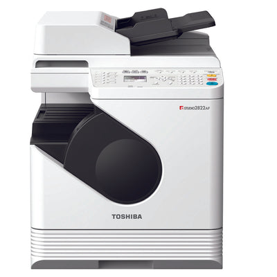 OEM Toshiba e-STUDIO 2822AF (ESTUDIO 2822AF) MFP, 28 ppm Monochrome, Print, Copy, Scan, Fax, Starter Cartridge, With Developer