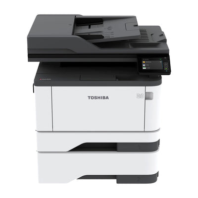 OEM Toshiba e-STUDIO 409AS (ESTUDIO409S) MFP, 42 ppm Monochrome, Print, Copy, Scan, Fax, With 3K Starter Toner