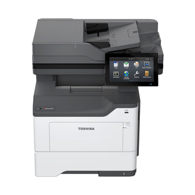 OEM Toshiba E-STUDIO 479S (ESTUDIO479S) MFP, 50 ppm Monochrome, Print, Copy, Scan, Fax, With 5K Starter Toner
