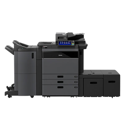 OEM Toshiba e-STUDIO 6527ACT (ESTUDIO6527ACT) MFP, 65 ppm Color, Print, Copy, Scan, (Fax), With DSDF Tandem Drawer