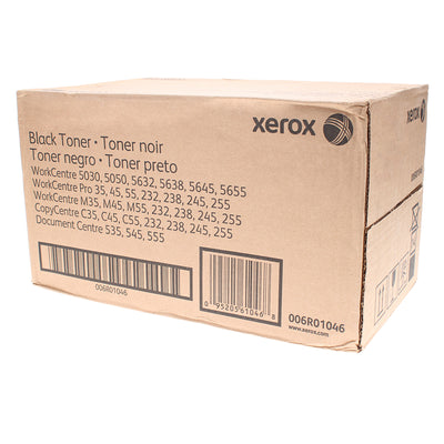 OEM Xerox 6R01046 (6R1046) Toner Cartridge, Black, 60K Yield