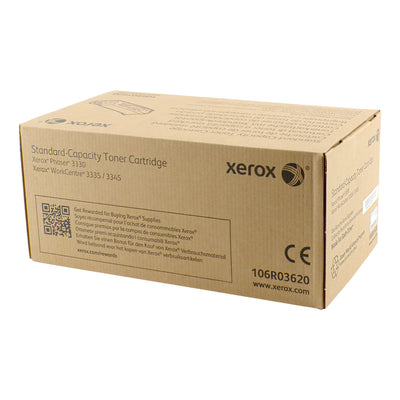 OEM Xerox 106R03620 (106R3620) Toner Cartridge, Black, 2.6K Yield
