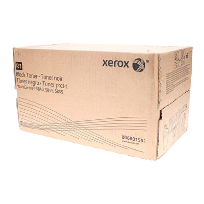 OEM Xerox 6R01551 (6R1551) Toner Cartridge, Black, 38K Yield