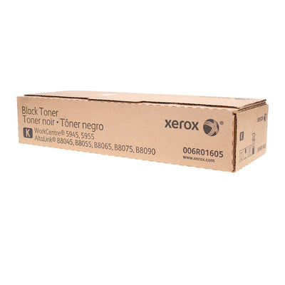 OEM Xerox 6R01605 (6R1605) Toner Cartridge, Black, 88K Yield, 2 Cartridge