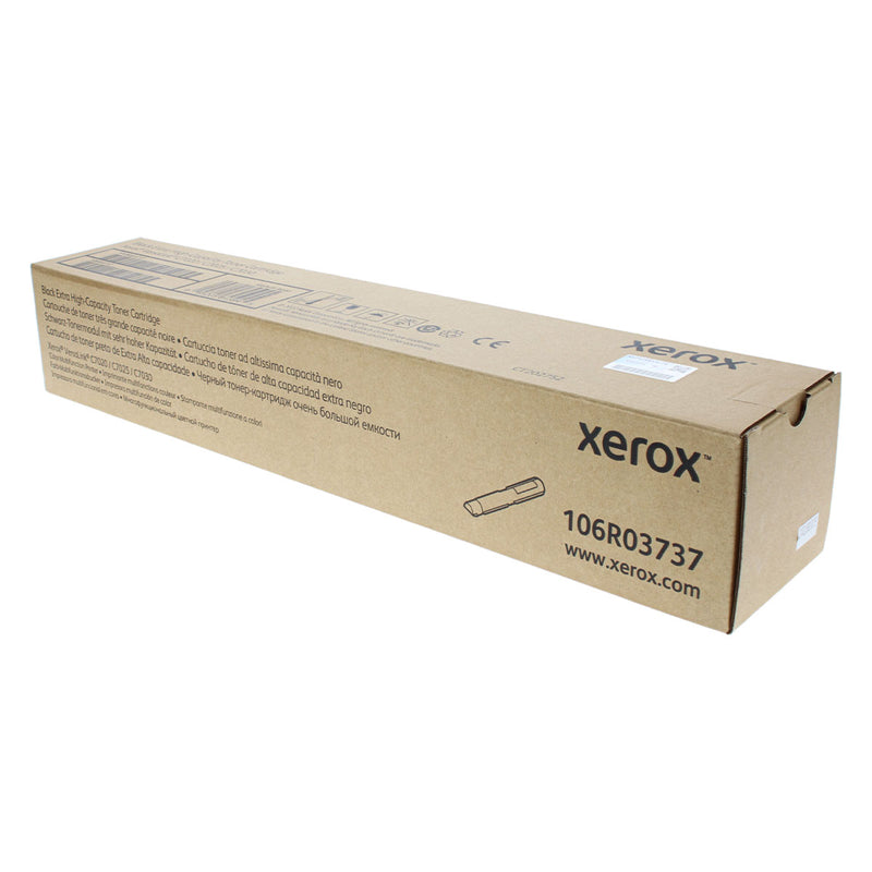 OEM Xerox 106R03737 (106R3737) Toner Cartridge, Black, 23.6K High Yield
