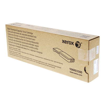 OEM Xerox 106R03500 (106R3500) Toner Cartridge, Black, 2.5K Yield