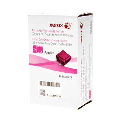 OEM Xerox 108R00927 (108R927) Inkjet, Magenta, 4.4K Yield, 2 Cartridge Value Pack