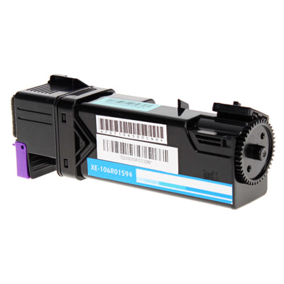 Compatible Xerox Phaser 6500 WorkCentre 6555 (106R01594) Toner Cartridge, Cyan, 2.5K High Yield