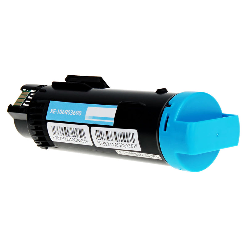 Compatible Xerox Phaser 6510 WorkCentre 6515 (106R03690) Toner Cartridge, Cyan, 4.3K Extra High Yield