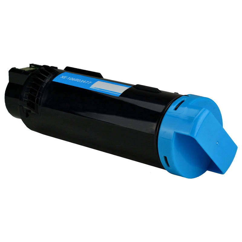 Compatible Xerox Phaser 6510 WorkCentre 6515 (106R03477) Toner Cartridge, Cyan, 2.4K High Yield