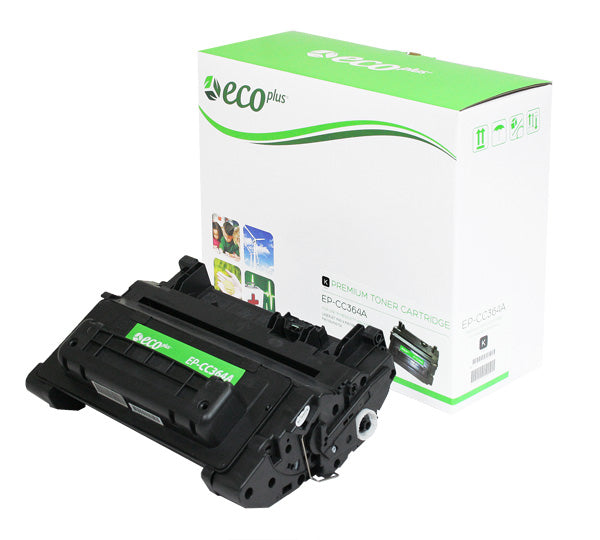 EcoPlus HP 64A (CC364A) Toner Cartridge, Black, 10K Yield